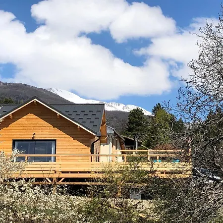 Chalet Avec Vue Lac Embrun Exterior foto